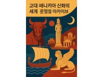 페니키아 신화를 상징하는 예술적 이미지