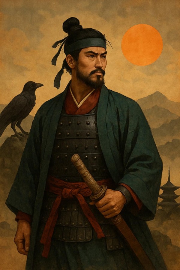 진무 황제의 신화적 모티브 일러스트